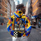 Gullah Geechee African American Zip Hoodie Black History Vibrant Abstract Coastal