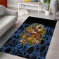 African American Gullah Geechee Area Rug African Diaspora Sweetgrass Basket Coastal