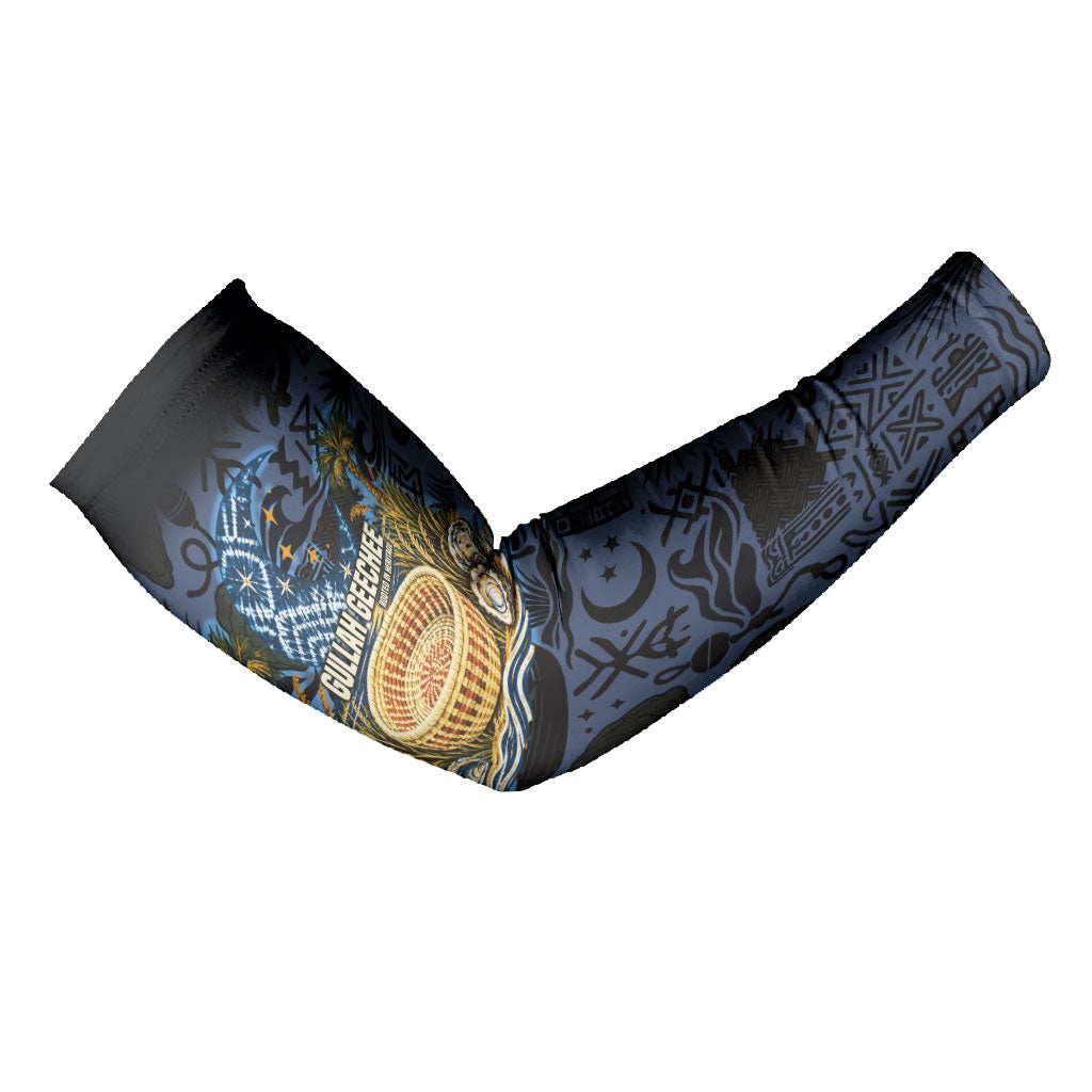 African American Gullah Geechee Arm Sleeves African Diaspora Sweetgrass Basket Coastal