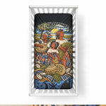 African American Gullah Geechee Baby Bed Cover African Diaspora Sweetgrass Basket Coastal