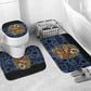 African American Gullah Geechee Bathroom Set African Diaspora Sweetgrass Basket Coastal