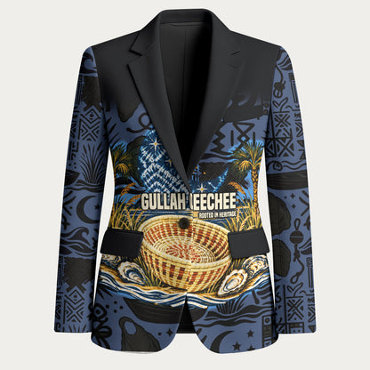 African American Gullah Geechee Blazer African Diaspora Sweetgrass Basket Coastal