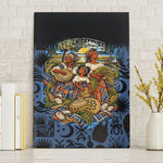 African American Gullah Geechee Canvas Wall Art African Diaspora Sweetgrass Basket Coastal