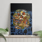 African American Gullah Geechee Canvas Wall Art African Diaspora Sweetgrass Basket Coastal