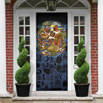 African American Gullah Geechee Door Cover African Diaspora Sweetgrass Basket Coastal
