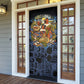 African American Gullah Geechee Door Cover African Diaspora Sweetgrass Basket Coastal