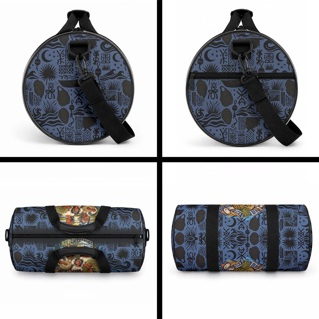 African American Gullah Geechee Duffle Bag African Diaspora Sweetgrass Basket Coastal