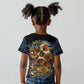 African American Gullah Geechee Kid T shirt African Diaspora Sweetgrass Basket Coastal