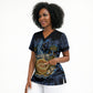 African American Gullah Geechee Scrub Top African Diaspora Sweetgrass Basket Coastal