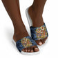 African American Gullah Geechee Slide Sandals African Diaspora Sweetgrass Basket Coastal