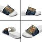 African American Gullah Geechee Slide Sandals African Diaspora Sweetgrass Basket Coastal