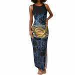 African American Gullah Geechee Tank Maxi Dress African Diaspora Sweetgrass Basket Coastal
