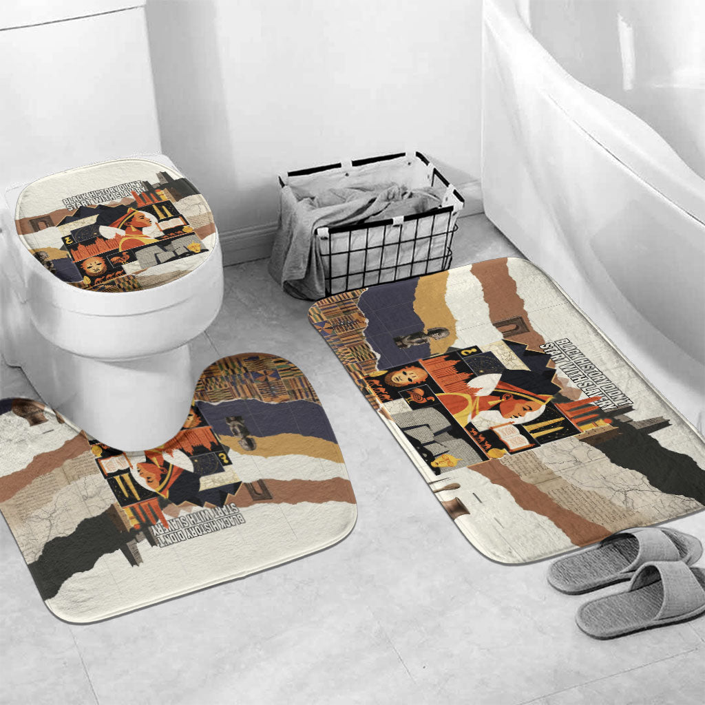 Black History Didn't Start With Slavery Bathroom Set African Heritage Ancient Egypt Civilizations