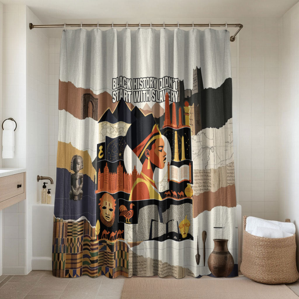 Black History Didn't Start With Slavery Bathroom Set African Heritage Ancient Egypt Civilizations