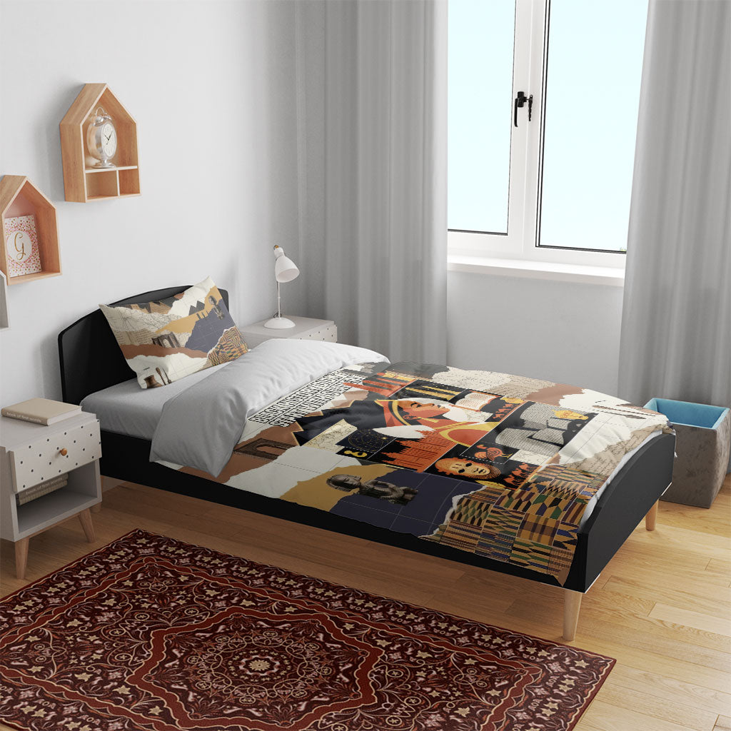 Black History Didn't Start With Slavery Bedding Set African Heritage Ancient Egypt Civilizations