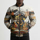 Black History Didn't Start With Slavery Bomber Puffer Jacket African Heritage Ancient Egypt Civilizations