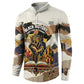 Black History Didn't Start With Slavery Button Sweatshirt African Heritage Ancient Egypt Civilizations