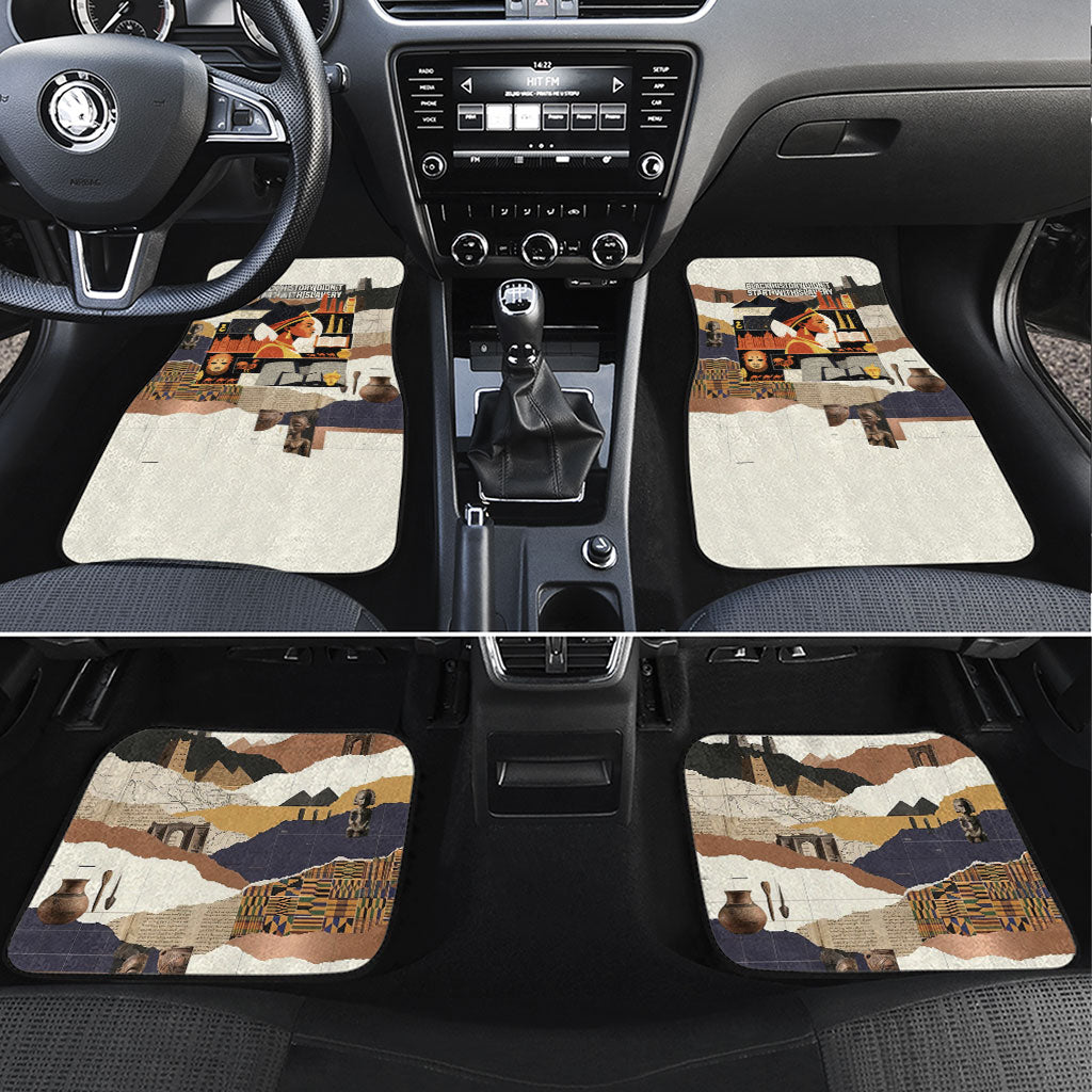 Black History Didn't Start With Slavery Car Mats African Heritage Ancient Egypt Civilizations