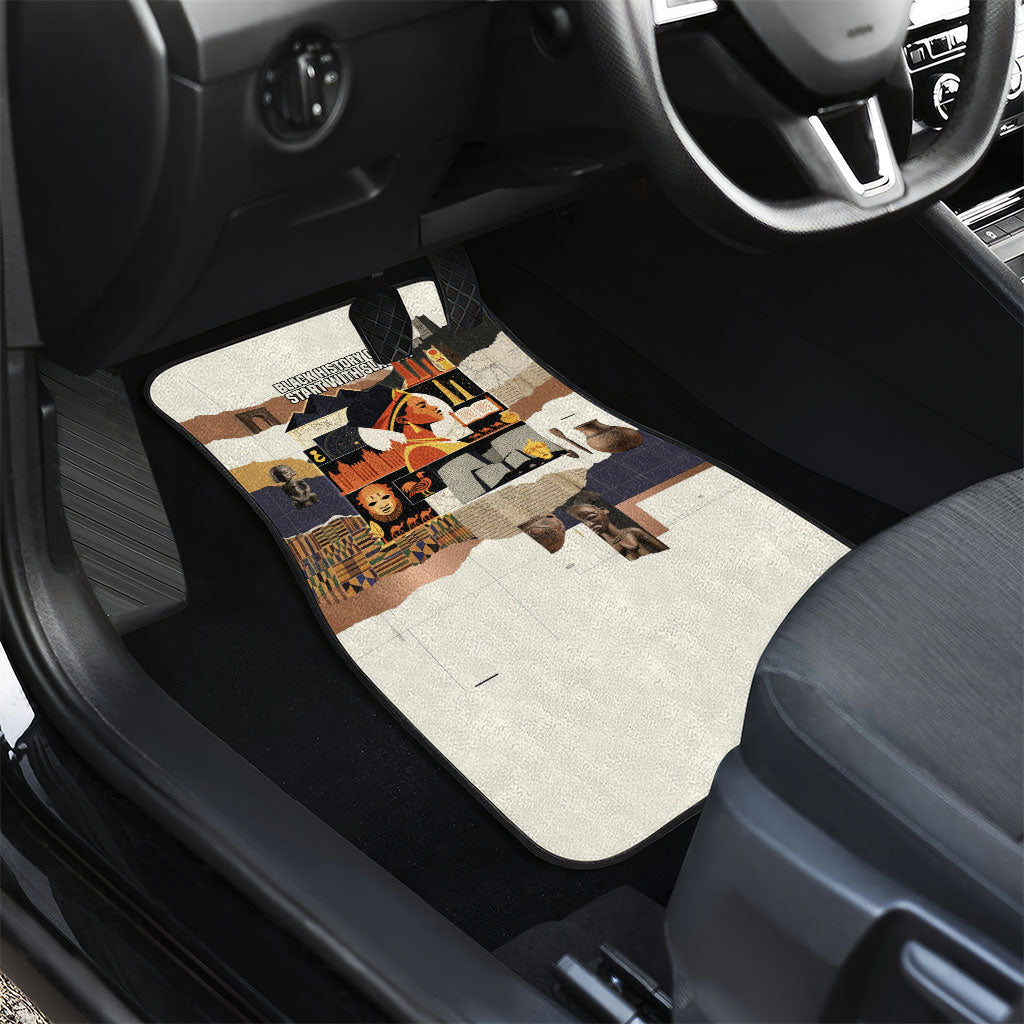 Black History Didn't Start With Slavery Car Mats African Heritage Ancient Egypt Civilizations
