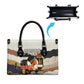Black History Didn't Start With Slavery Leather Bag African Heritage Ancient Egypt Civilizations