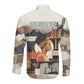 Black History Didn't Start With Slavery Long Sleeve Button Shirt African Heritage Ancient Egypt Civilizations