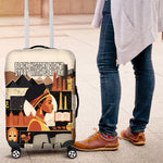 Black History Didn't Start With Slavery Luggage Cover African Heritage Ancient Egypt Civilizations