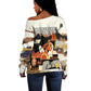 Black History Didn't Start With Slavery Off Shoulder Sweater African Heritage Ancient Egypt Civilizations