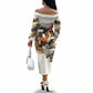 Black History Didn't Start With Slavery Off The Shoulder Long Sleeve Dress African Heritage Ancient Egypt Civilizations