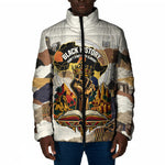Black History Didn't Start With Slavery Padded Jacket African Heritage Ancient Egypt Civilizations