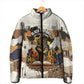 Black History Didn't Start With Slavery Padded Jacket African Heritage Ancient Egypt Civilizations