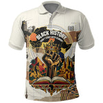 Black History Didn't Start With Slavery Polo Shirt African Heritage Ancient Egypt Civilizations