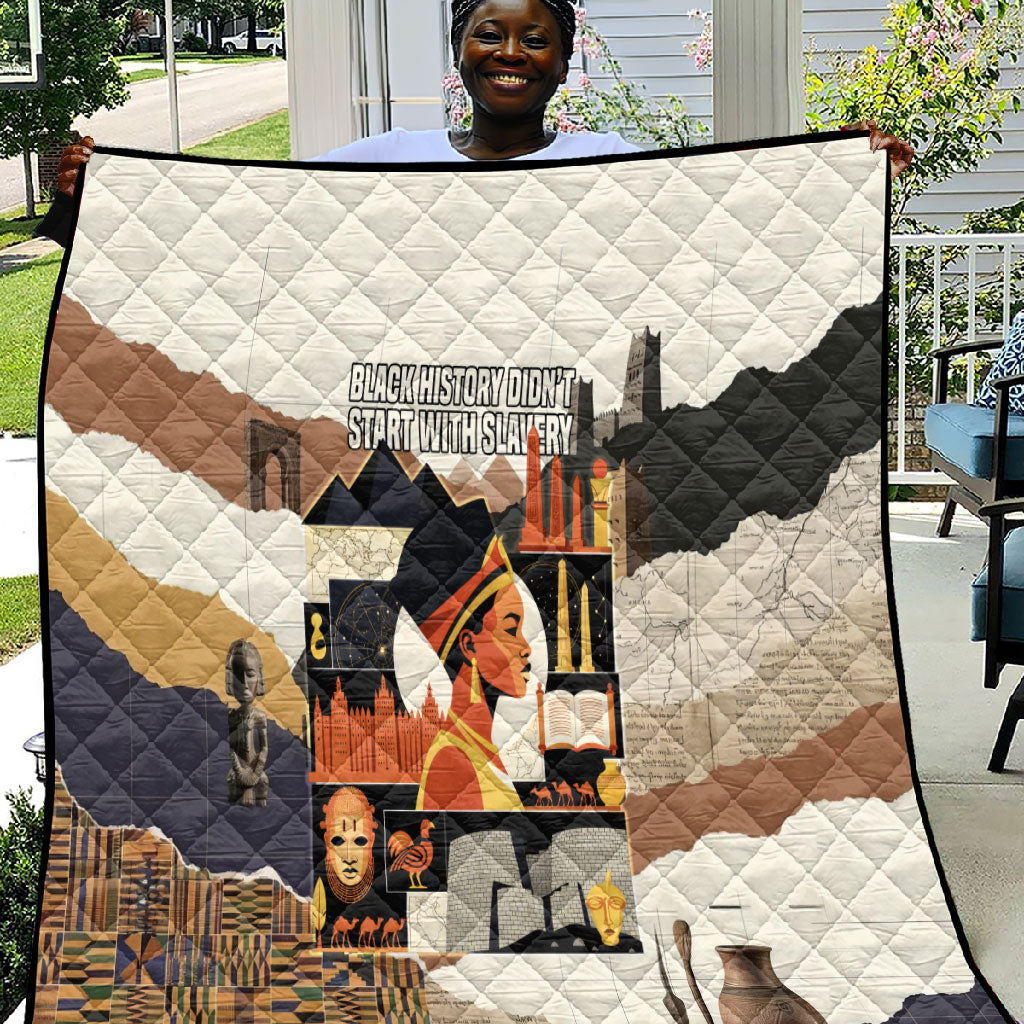 Black History Didn't Start With Slavery Quilt African Heritage Ancient Egypt Civilizations
