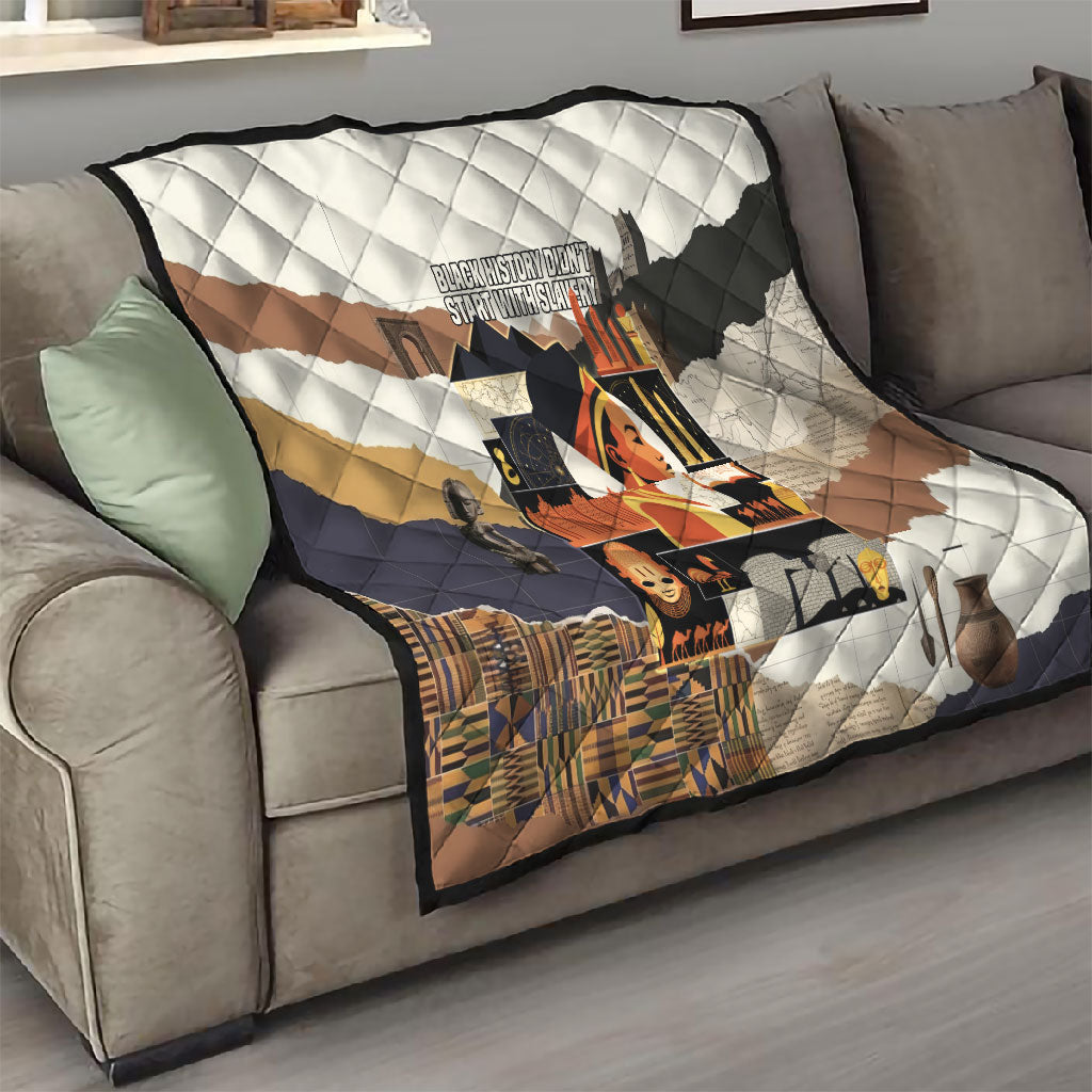 Black History Didn't Start With Slavery Quilt African Heritage Ancient Egypt Civilizations