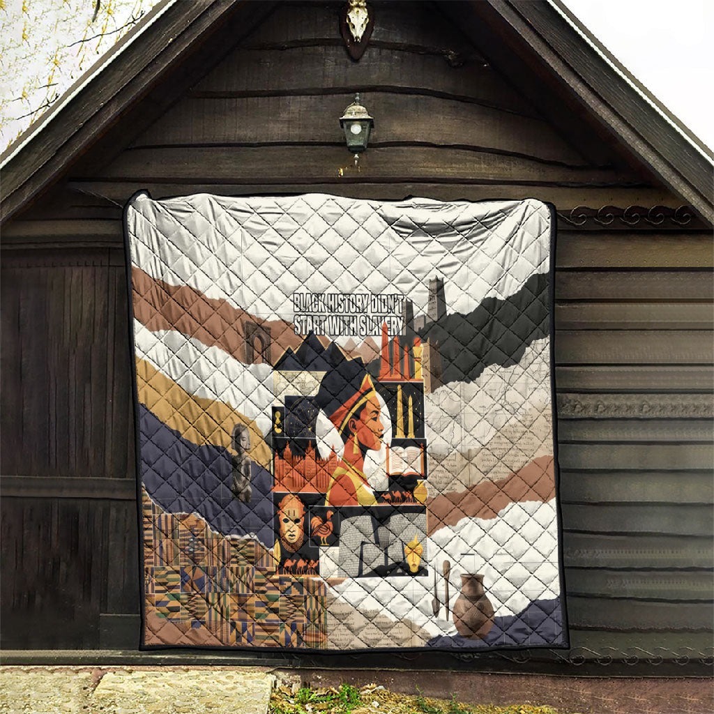 Black History Didn't Start With Slavery Quilt African Heritage Ancient Egypt Civilizations