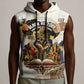 Black History Didn't Start With Slavery Sleeveless Hoodie African Heritage Ancient Egypt Civilizations