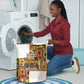 Black History Didn't Start With Slavery Laundry Basket Pan African Ancient Kings Queens