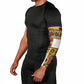 Black History Didn't Start With Slavery Arm Sleeves Pan African Ancient Kings Queens