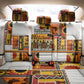 Black History Didn't Start With Slavery Back Car Seat Cover Pan African Ancient Kings Queens