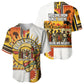 Black History Didn't Start With Slavery Baseball Jersey Pan African Ancient Kings Queens