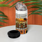 Black History Didn't Start With Slavery 4 in 1 Can Cooler Tumbler Pan African Ancient Kings Queens