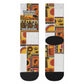 Black History Didn't Start With Slavery Crew Socks Pan African Ancient Kings Queens