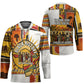 Black History Didn't Start With Slavery Hockey Jersey Pan African Ancient Kings Queens