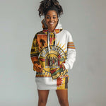 Black History Didn't Start With Slavery Hoodie Dress Pan African Ancient Kings Queens