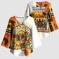 Black History Didn't Start With Slavery Kimono Sleeve Blouse Pan African Ancient Kings Queens