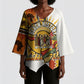 Black History Didn't Start With Slavery Kimono Sleeve Blouse Pan African Ancient Kings Queens