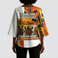 Black History Didn't Start With Slavery Kimono Sleeve Blouse Pan African Ancient Kings Queens
