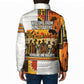 Black History Didn't Start With Slavery Padded Jacket Pan African Ancient Kings Queens
