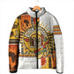 Black History Didn't Start With Slavery Padded Jacket Pan African Ancient Kings Queens