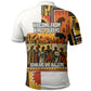 Black History Didn't Start With Slavery Polo Shirt Pan African Ancient Kings Queens