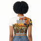 Black History Didn't Start With Slavery Raglan Cropped T shirt Pan African Ancient Kings Queens